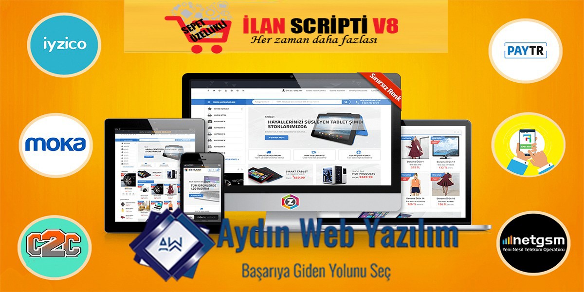 İlan Yazılımı V8